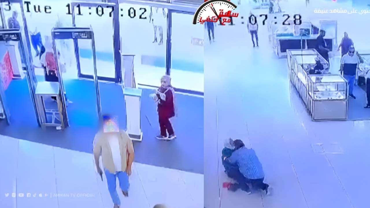 Видео: Молодой человек убивает свою девушку в торговом центре | Не для слабонервных!