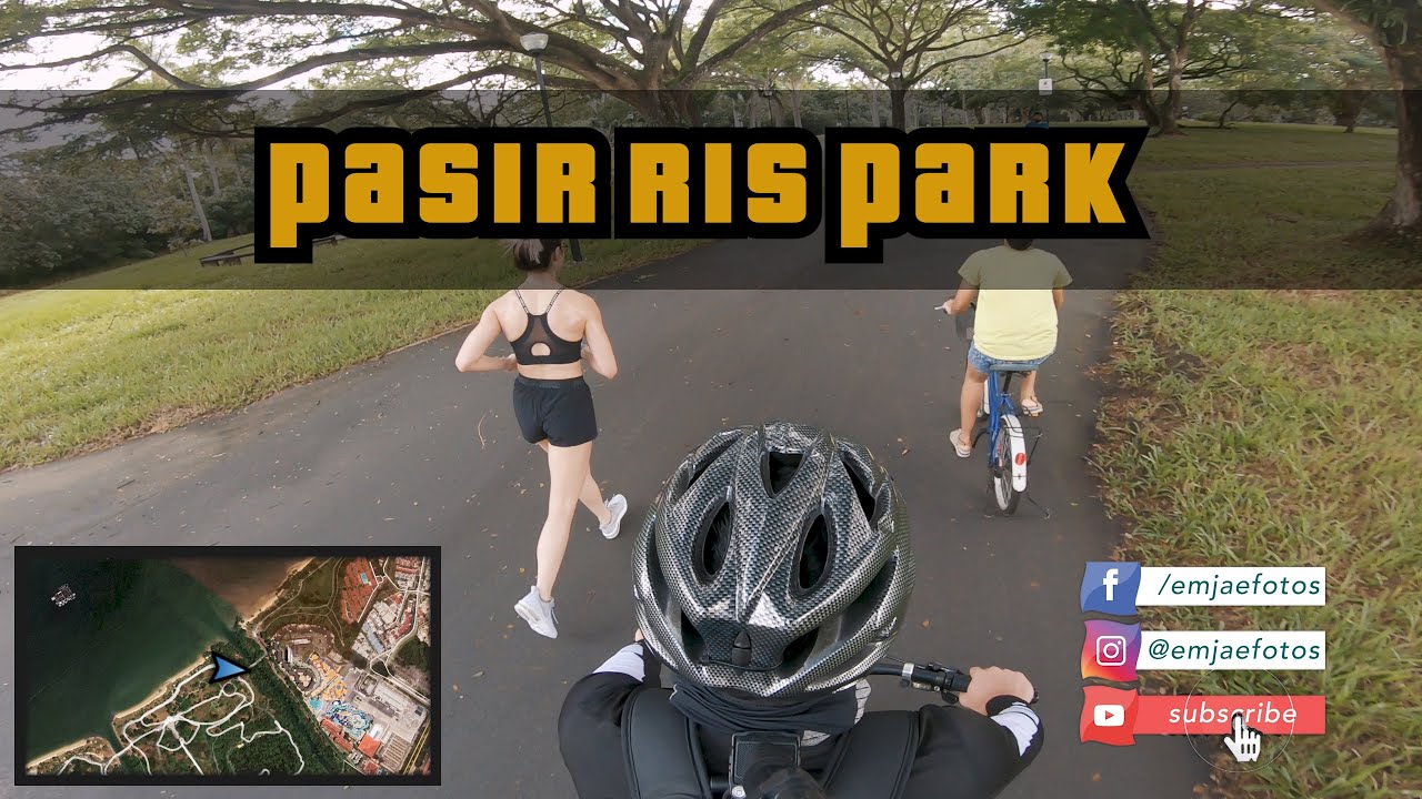 Pasir Ris Park Area 1-4 Cycling Tour Singapore | GoPro 7