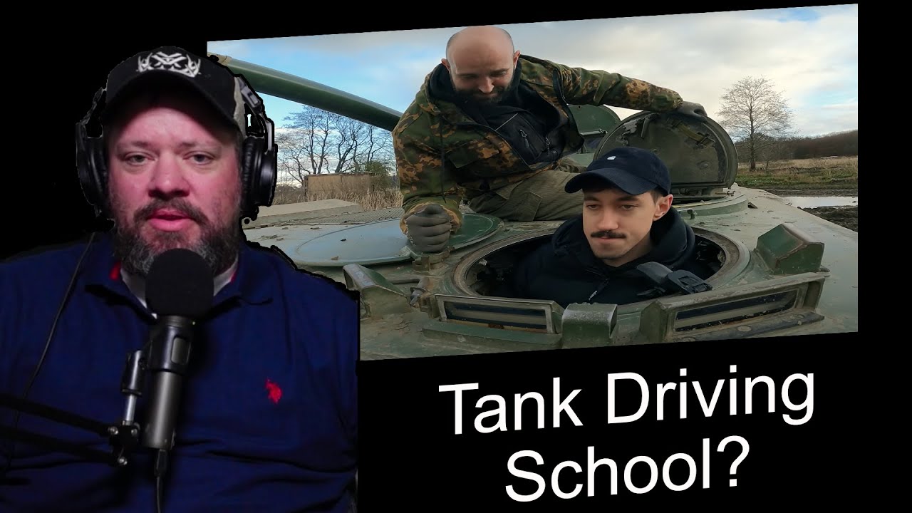 American Reaction to German Satire HandOfBlood German YouTuber getting his  Panzerführerschein?