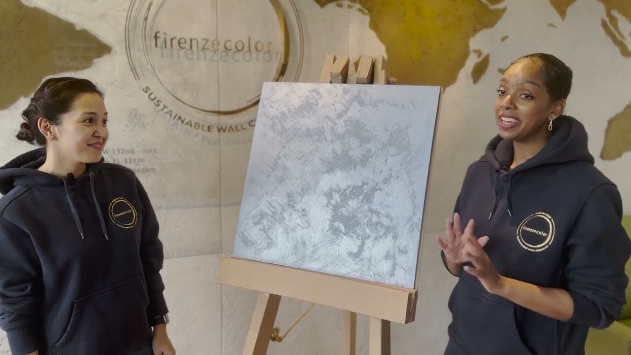 Application process for our Firenzecolor® Metallic Line, Swahili (Silver & Gold)