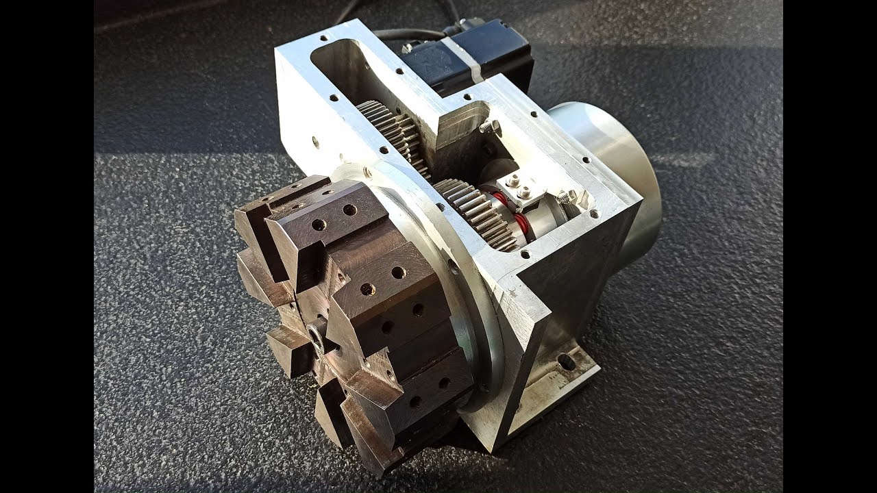 cambiador automático de herramientas para torno cnc de 8 posiciones y explicación de funcionamiento