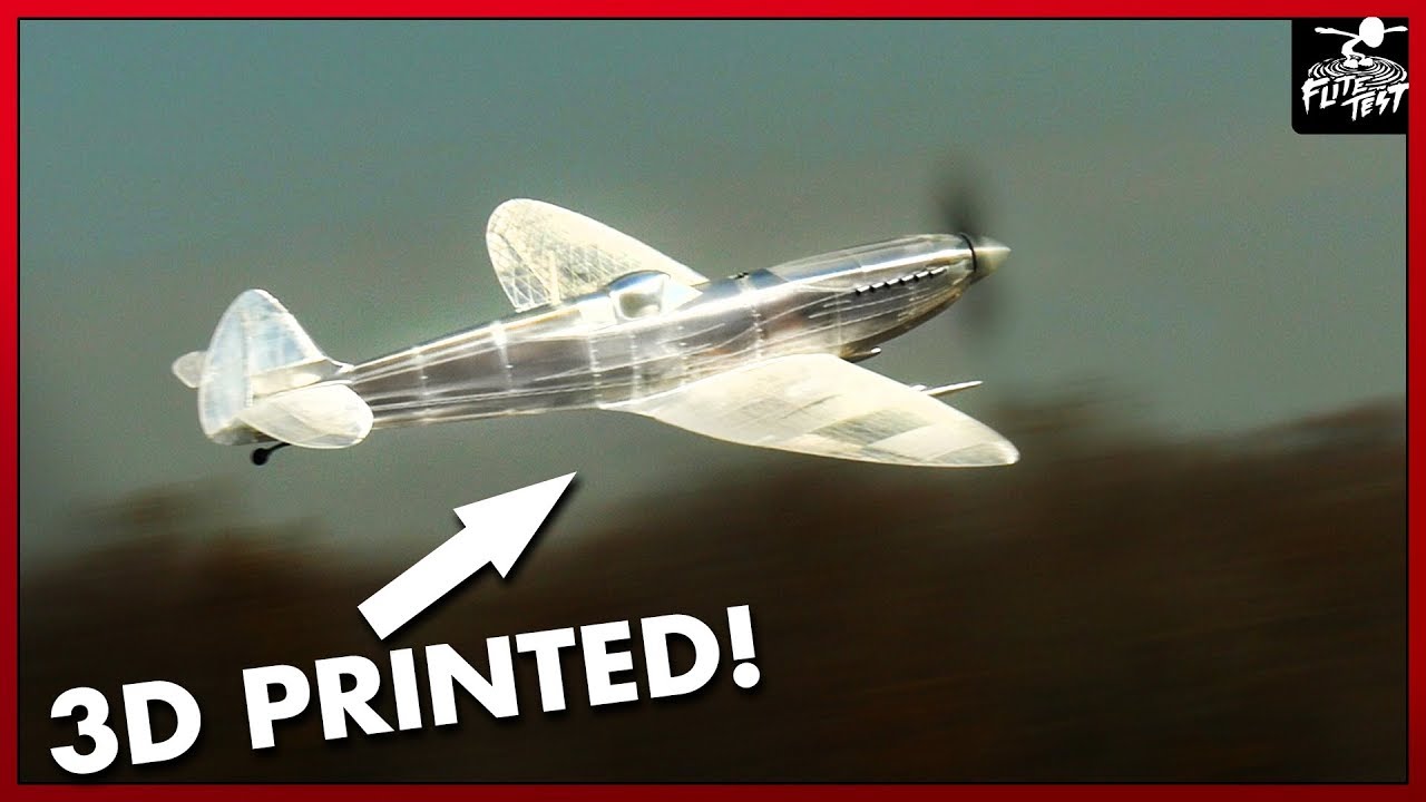 3D Printed Monster Spitfire | FLITE TEST