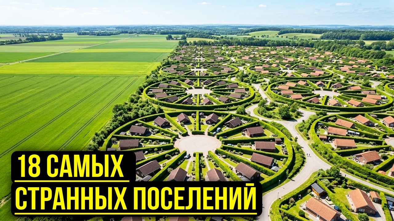 МЕСТА НЕ ДЛЯ ЛЮДЕЙ! Топ-18 Самых БЕЗУМНЫХ И ЖУТКИХ Городов Планеты, Где Невозможно Жить!