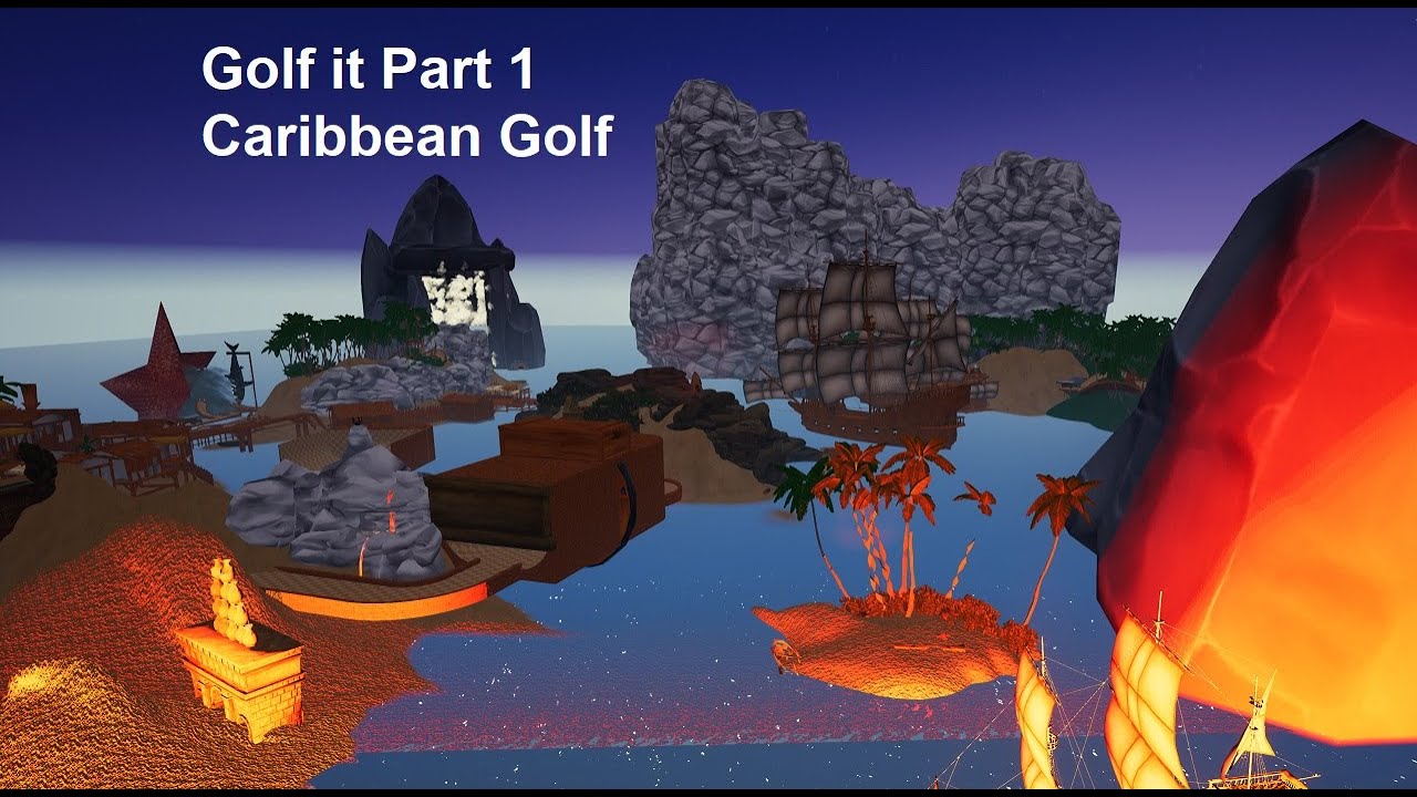 Golf it |# 001 Minigolf am Meer