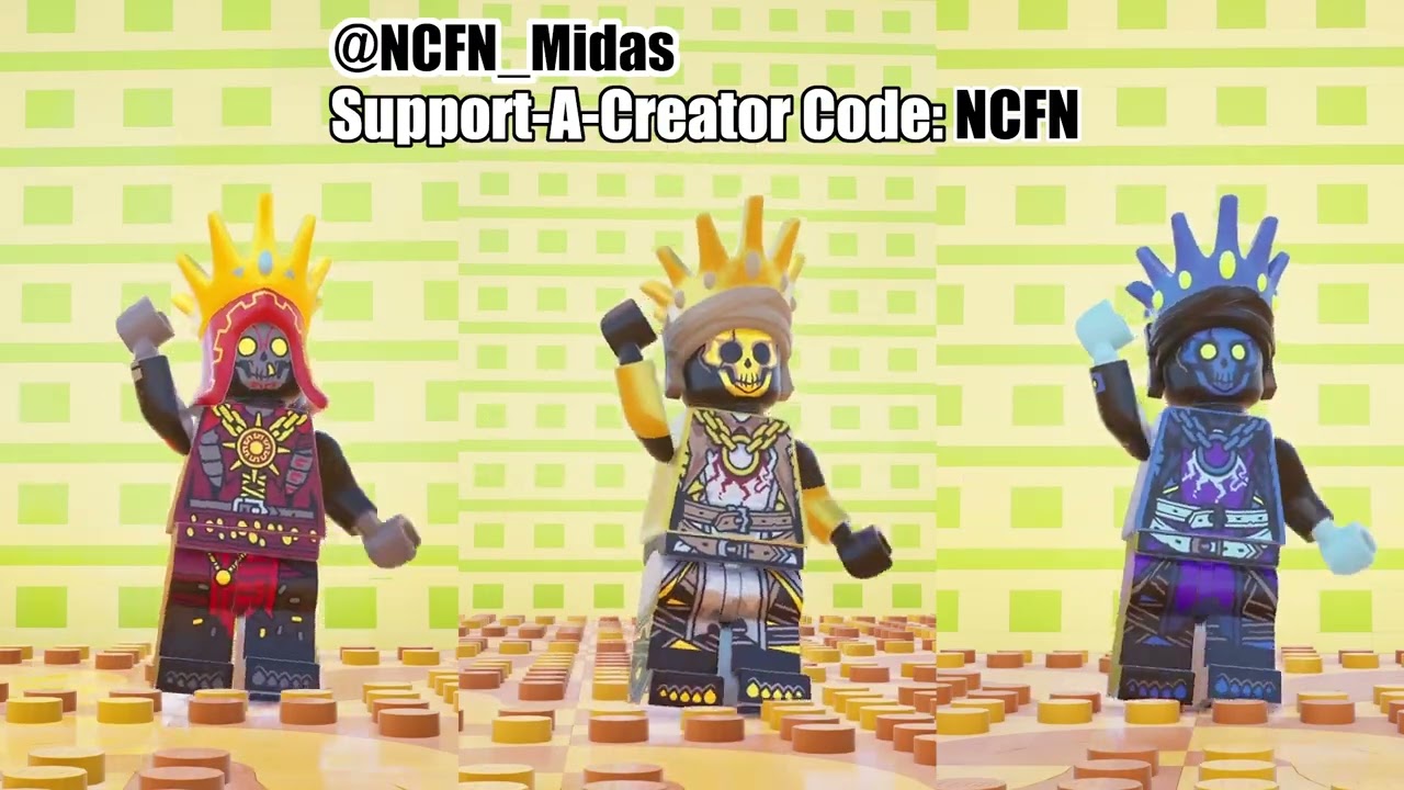 LEGO Fortnite Charon, Oro, Skellemint 