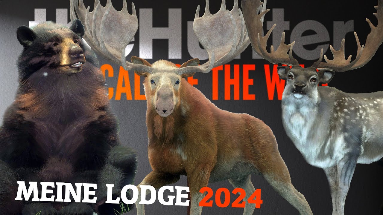 Ich zeige euch MEINE LODGE 2024! || theHunter Call of the Wild