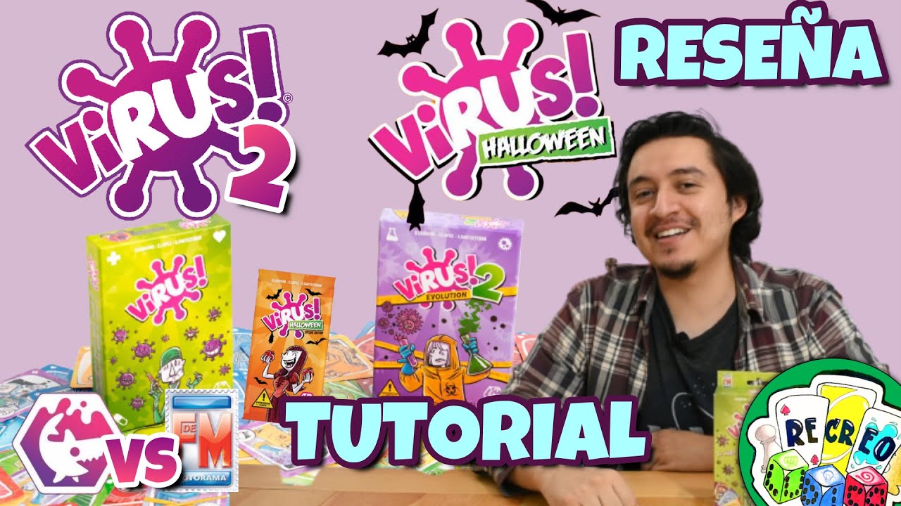 VIRUS juego de mesa | Expansiones de VIRUS | Recreo Lúdico