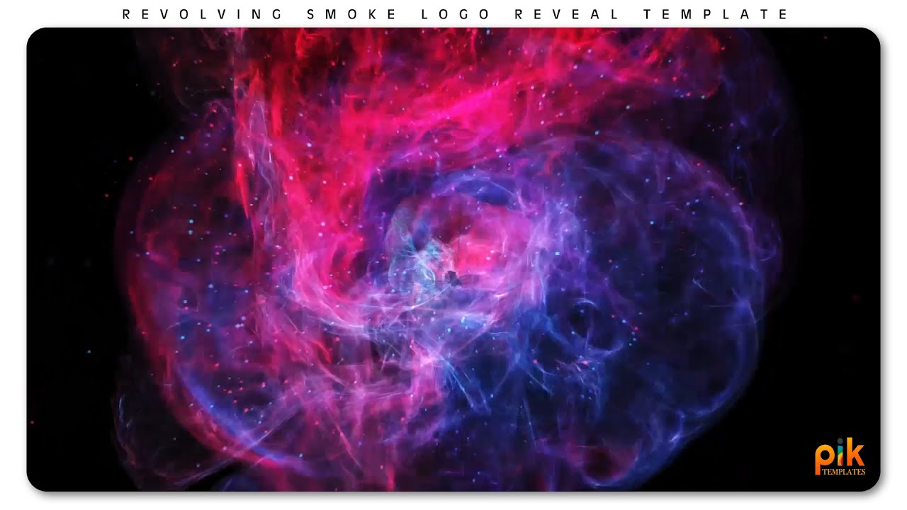 Free After Effect Logo Template #41 - Revolving Smoke Logo Reveal | Pik Templates