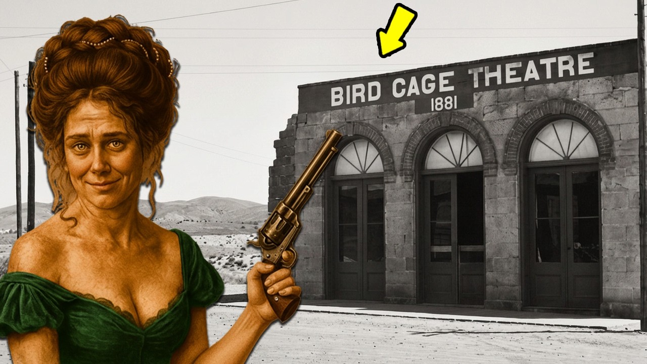 El salón donde los crímenes ocurrían mientras el público se divertía - The Bird Cage Theatre