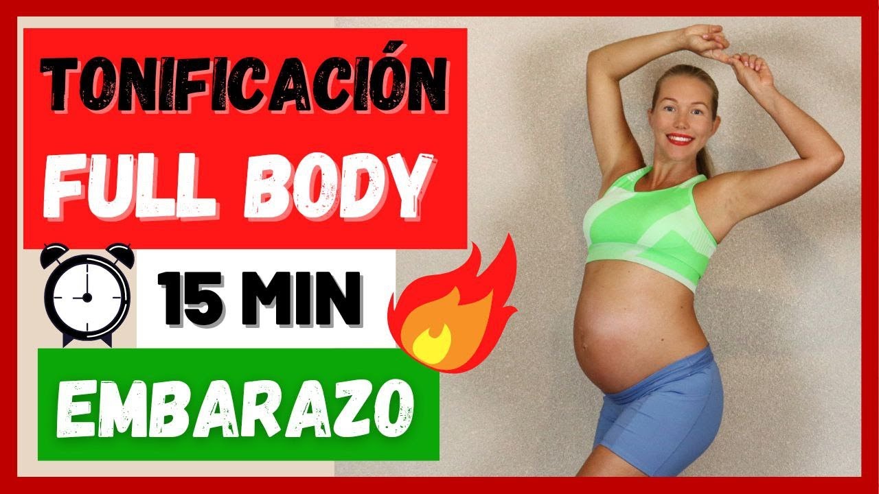 TONIFICACIÓN FULL BODY CUERPO COMPLETO | RUTINA Y EJERCICIOS PARA EMBARAZADAS | 2º Y 3º TRIMESTRE
