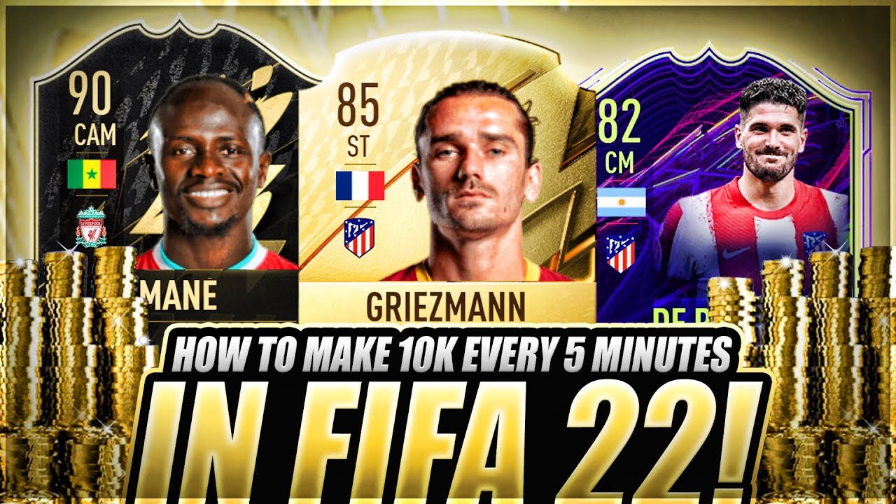 HOW TO MAKE 20K COINS EVERY 5 MINS FIFA 22 BEST TRADING METHODS (FIFA 22 SNIPING & BIDDING FILTERS)
