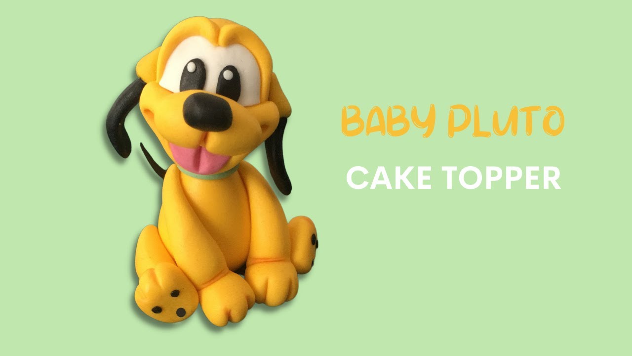 How To Make Baby Pluto Cake Topper