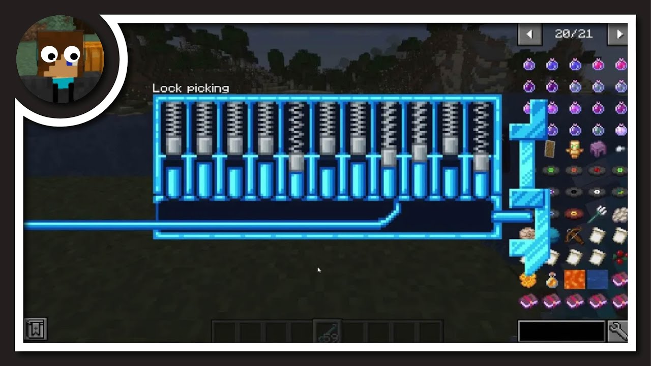 🔒Come And Learn How To Unlock Locks🔓(MOD) Minecraft