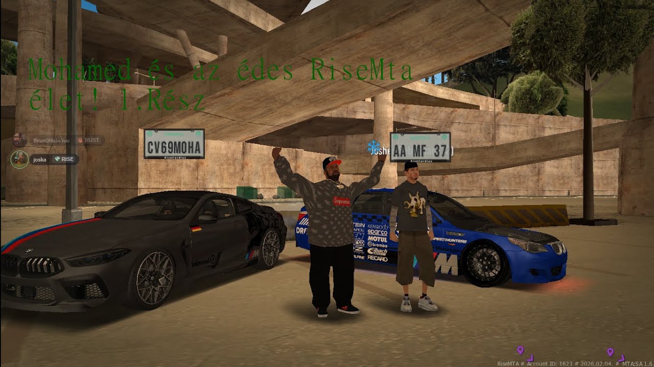 Mohamed és az édes RiseMta élet ! 1.Rész #gtarp #mta #risemta #funny #risemta #magyar #magyarmém