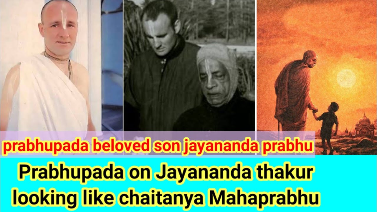 Prabhupada on Jayananda prabhu | prabhupada lecture | vani | song | iskcon bangalore sanga | iskcon