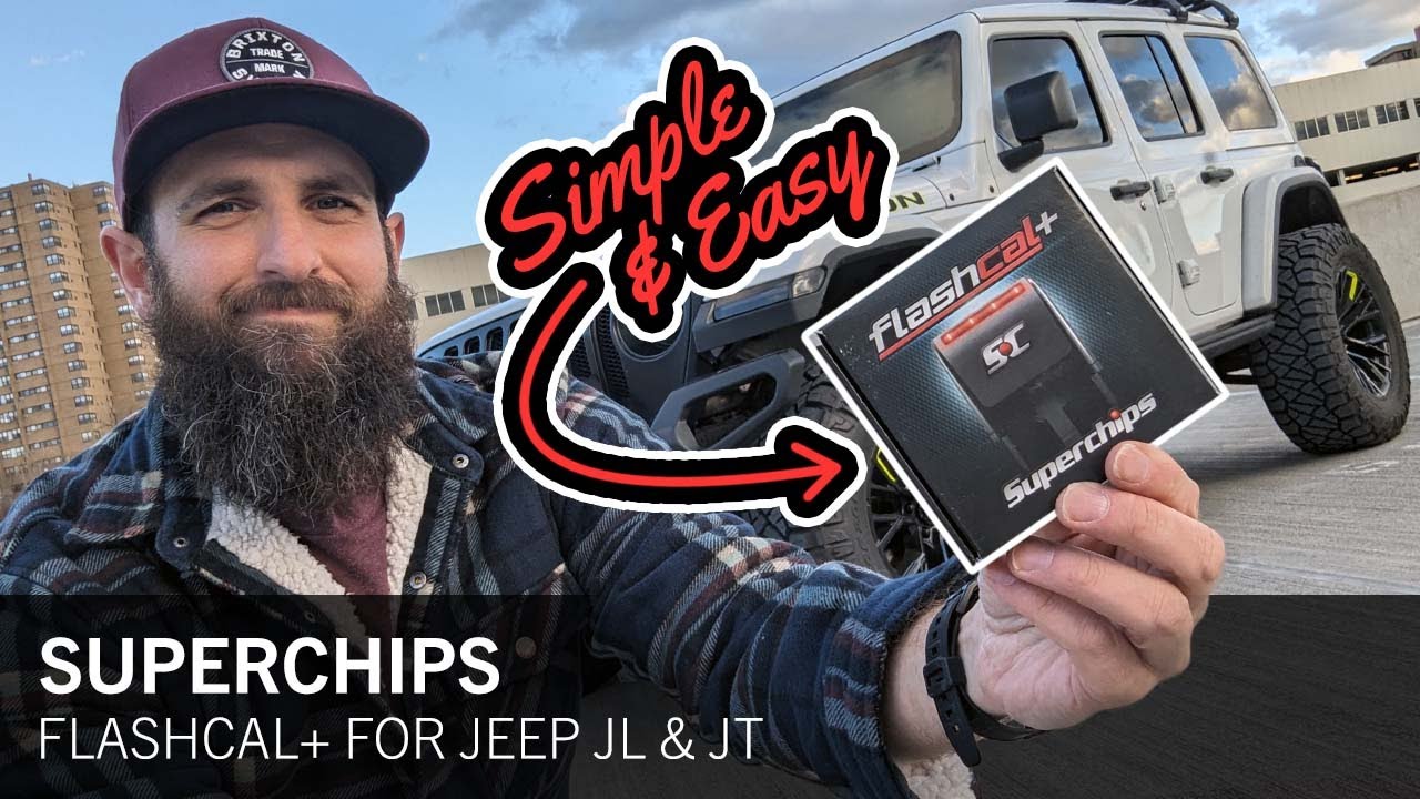 Effortless Jeep JL & JT Tuning: Superchips Flashcal+ Calibration Tool Review