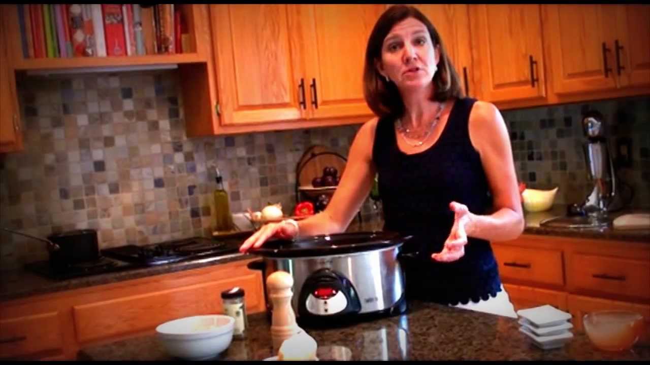 Slow Cooker Summer Ratatouille cooking video 