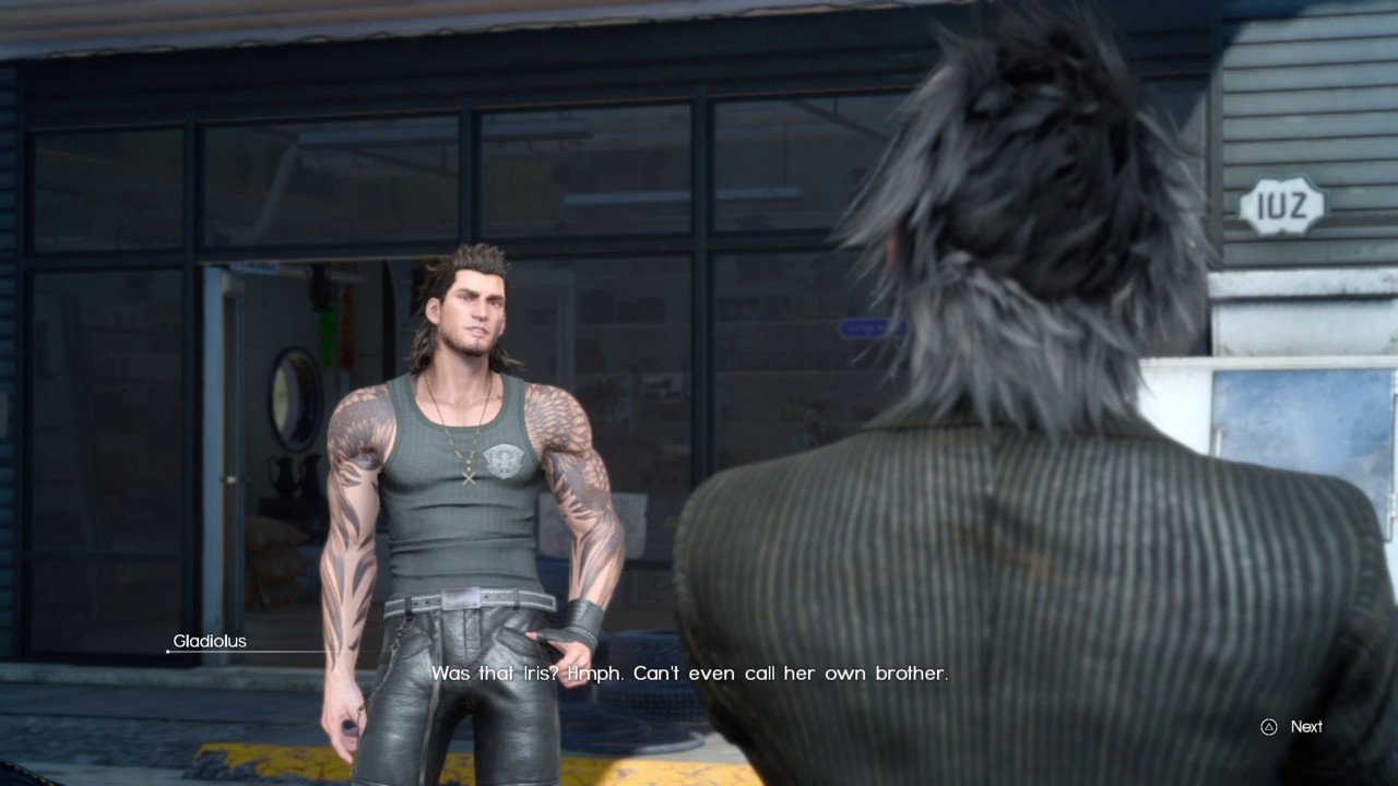 || FINAL FANTASY XV - Iris Call Noctis not Gladio - HD ||