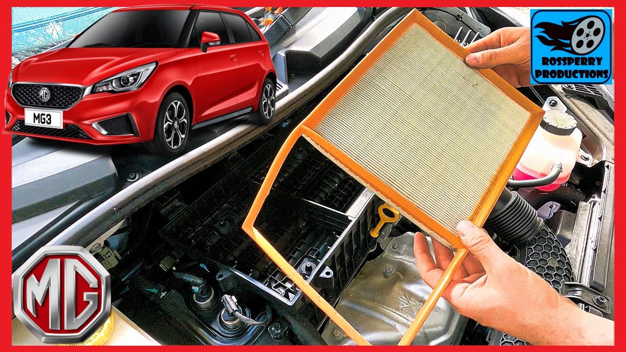 How to Replace the Air Filter on a MG3 (Coil Pack & Spark Plug Maintenance Access)