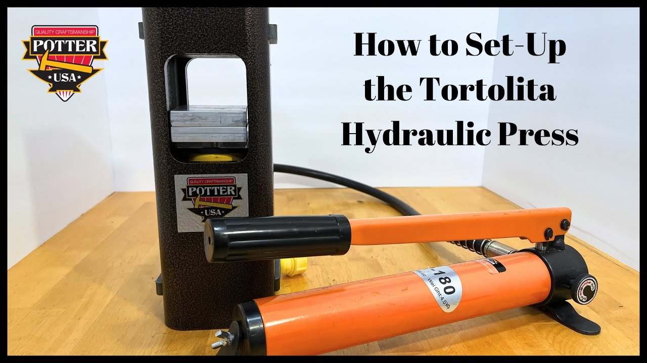 How to Set-Up the Tortolita Mini Hydraulic Press from Potter USA