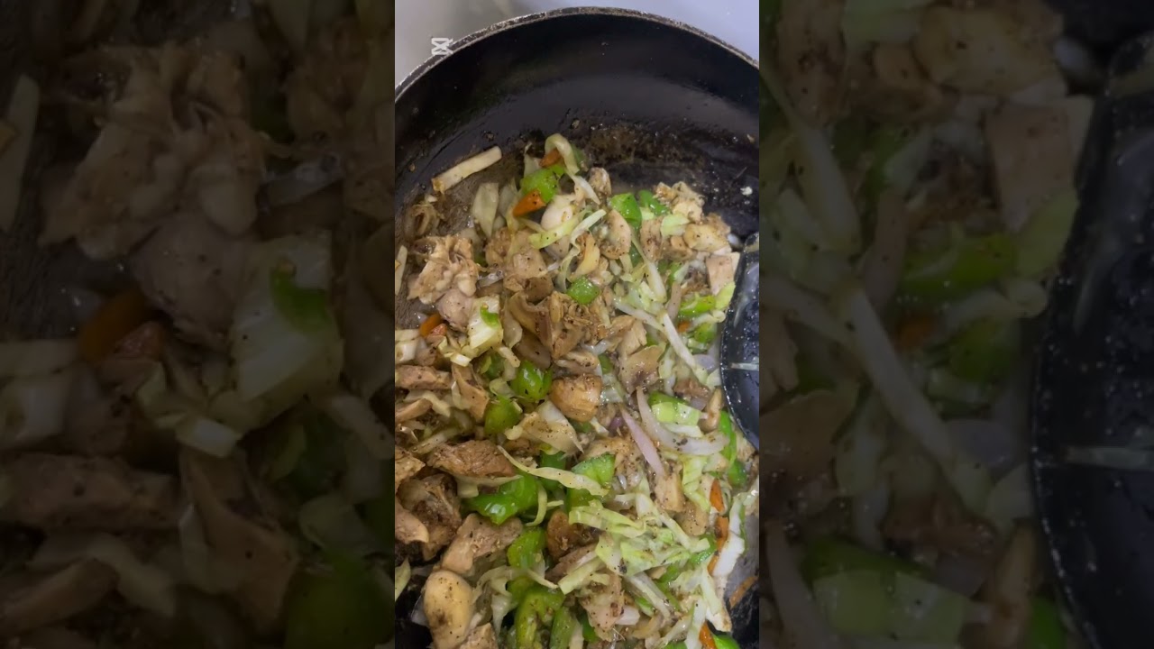 Chicken veggie roll
