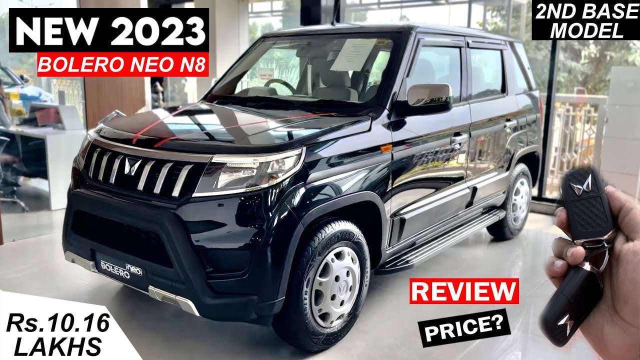 2023 New Bolero Neo N8 | Bolero Neo 2nd Base Model | 7 Seats Compact SUV Review | New Bolero 2023