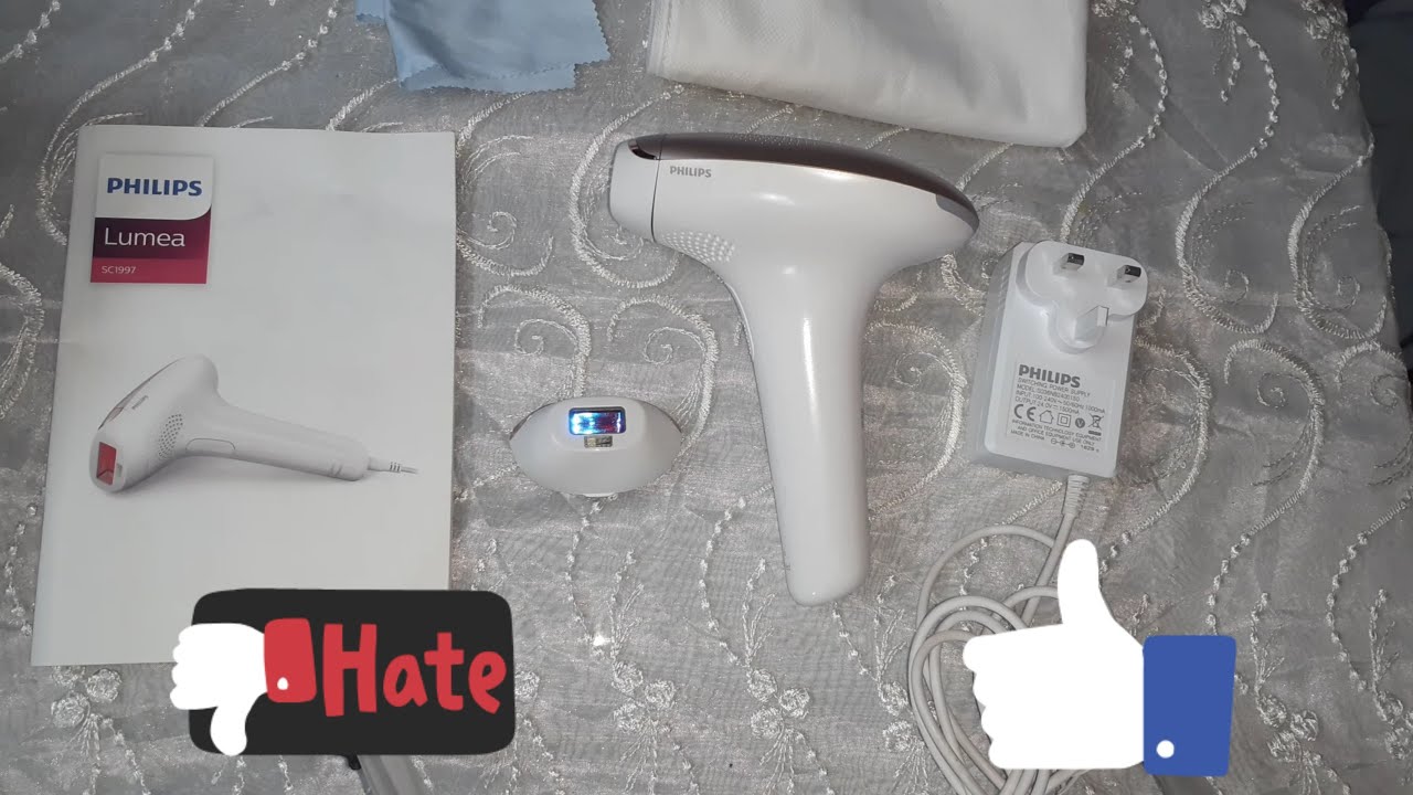 ريفيو تفصيلي عن جهاز ازالة الشعر بالليزر من فيليبس لوميا review of Philips Lumia laser hair remover🤔