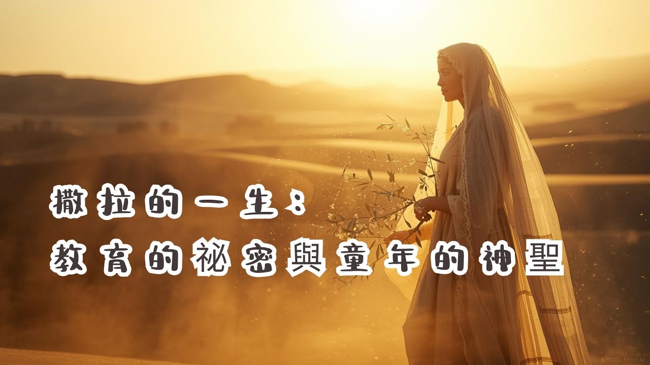撒拉的一生 -分享教育的秘密與童年的神聖