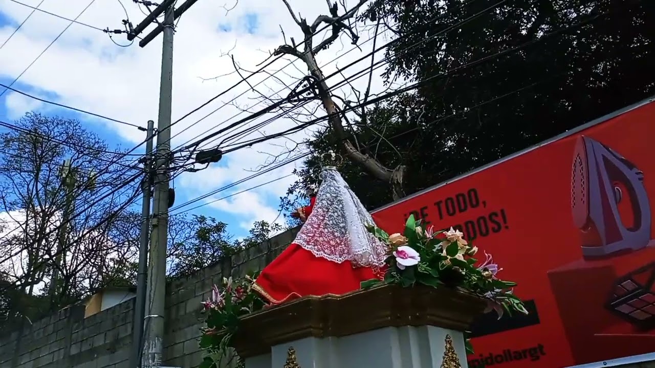 Solemne Traslado de la Santísima Virgen del Rosario de Morenos del Monte, Mixco 2025.