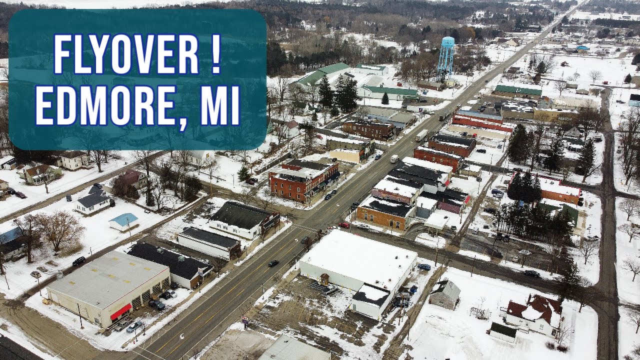 Downtown Edmore Flyover!