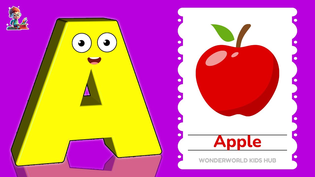 A is For Apple Song | Phonics_Song For Kid's