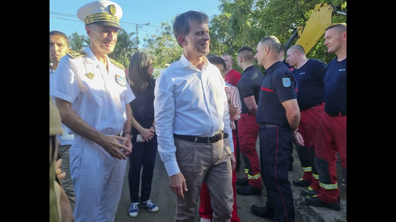 Manuel Valls à Salazie