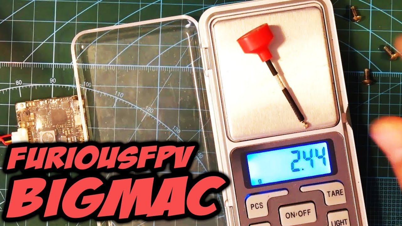☀ Самые маленькие антенны с круговой поляризацией, сравнение с Lollipop [FuriousFPV BigMac Antenna]