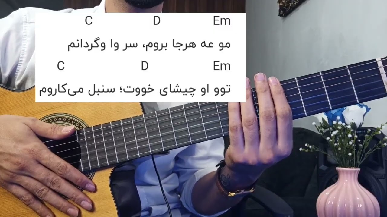 آموزش آهنگ مونگه ها که در عین سادگیش خیلی قشنگه 
