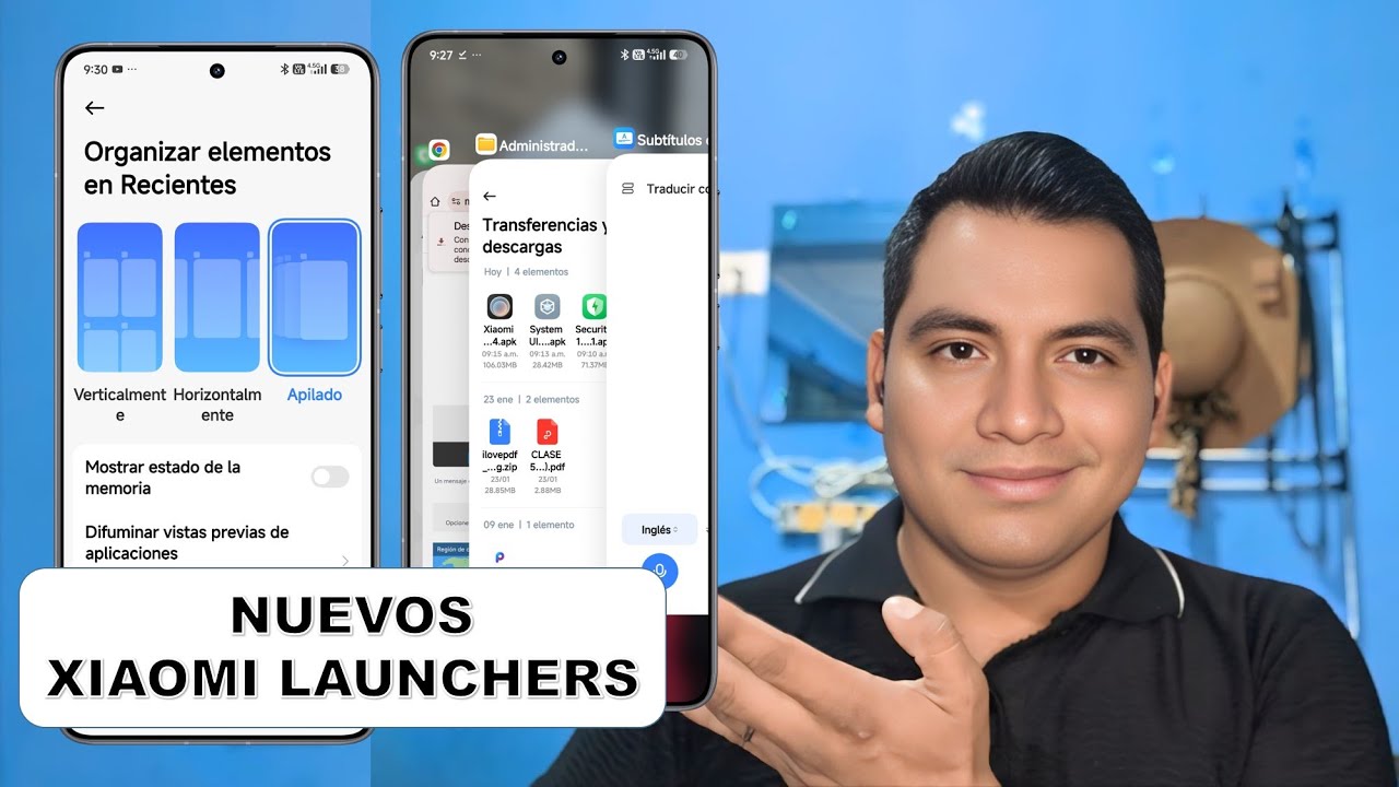 NUEVOS XIAOMIS LAUNCHER CON FUNCIONA APILADA DE TUS APPS RECIENTES🚀