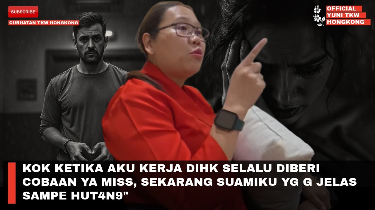 KOK KETIKA AKU KERJA DIHK SELALU DIBERI COBAAN YA MISS, SEKARANG SUAMIKU YG G JELAS SAMPE HUT4N9