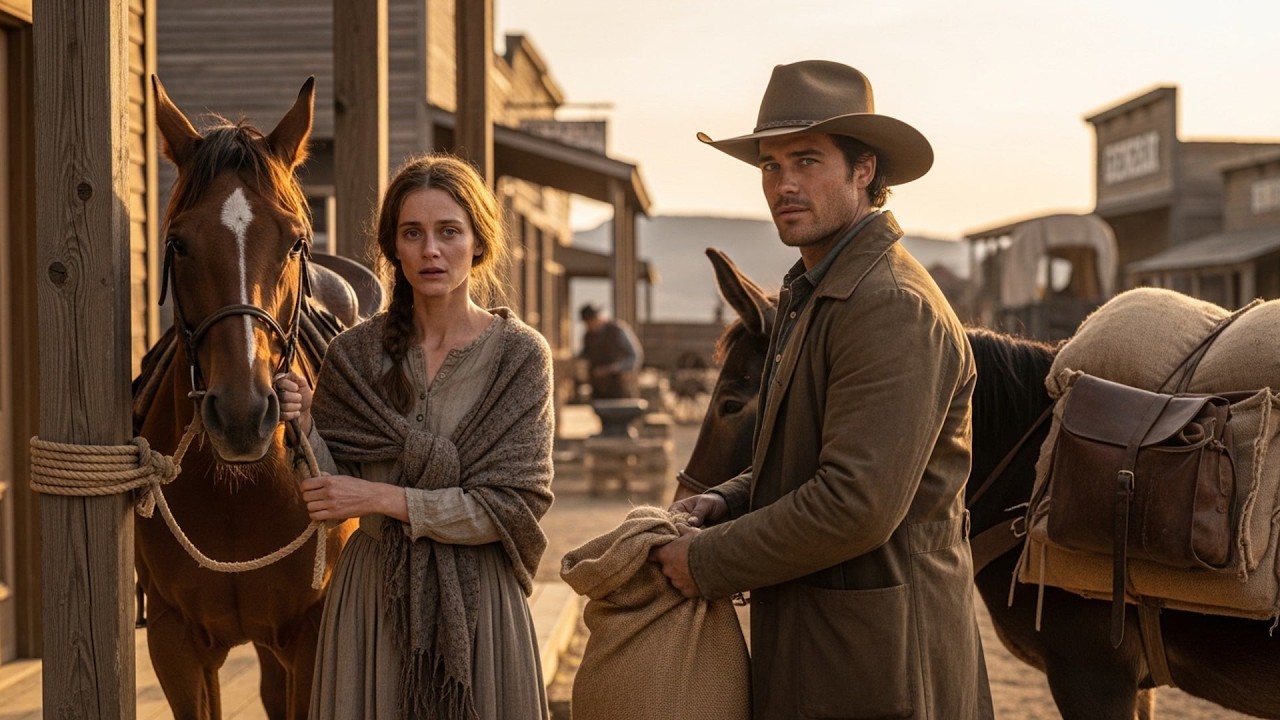 She Was Selling Her Horse To Pay For Food That Week, Cowboy Bought Feed For Both And Let Her Keep It
