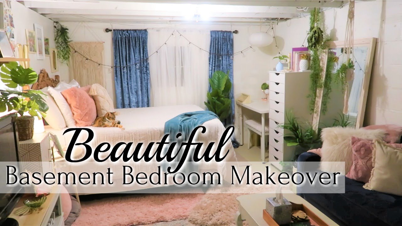 BASEMENT BEDROOM RENOVATION ~REVEAL~/ NOVILLA MATRESS REVIEW