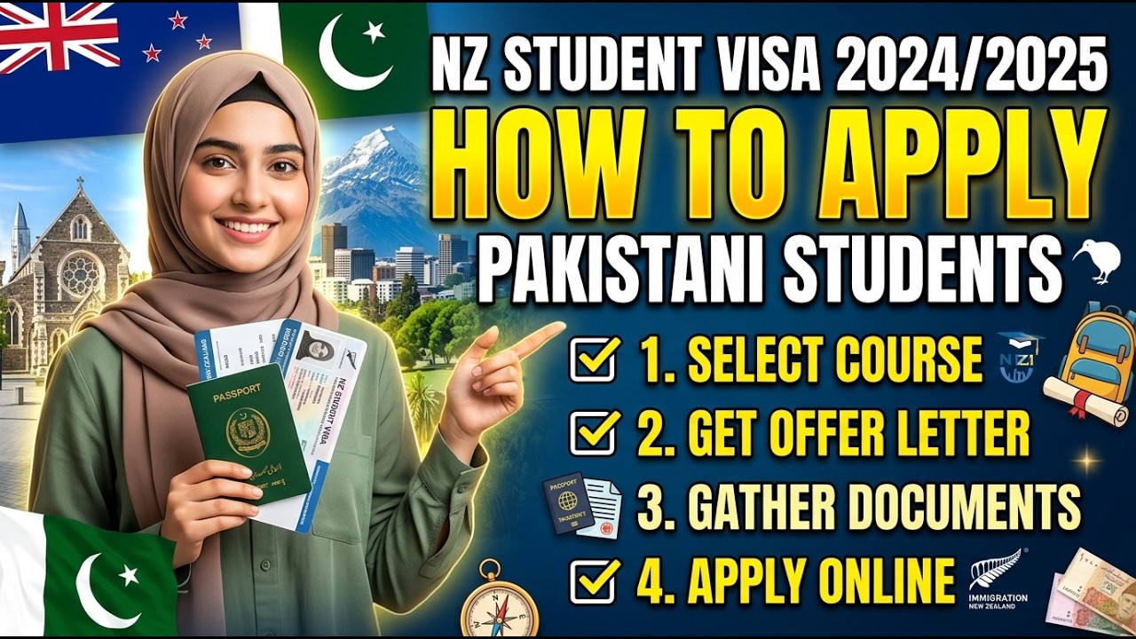 New Zealand Study Visa Requirements for Pakistan | Step by Step