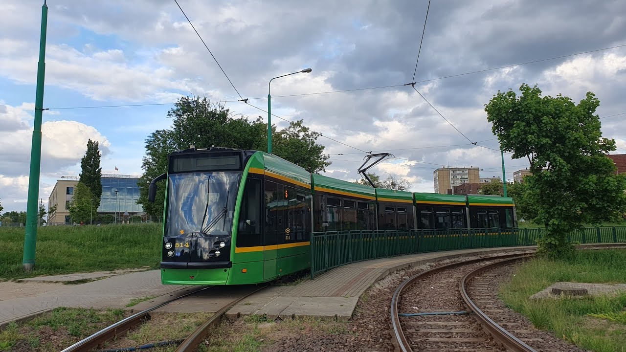 MPK Poznań - linia 5 | Siemens Combino #514