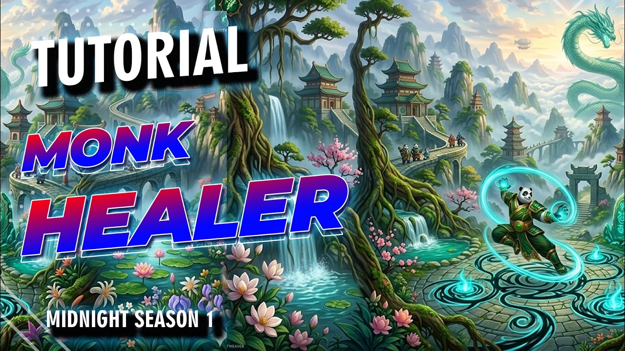 Tutorial Monk Healer - Season 1 Midnight [Completo PT/BR]