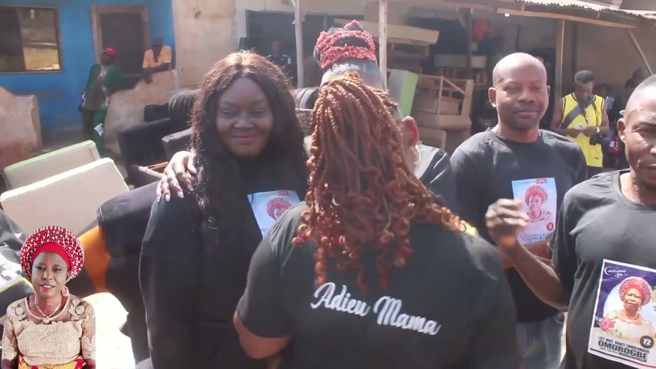 LATE MRS GRACE OMOROGBE BURIAL 1