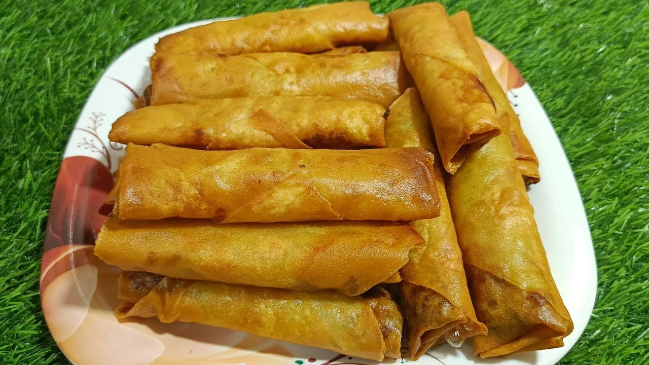 Iftar Special Mutton Keema Crispy Spring Roll Recipe | Ramzan Special Recipe | With Badar kitchen| 👌