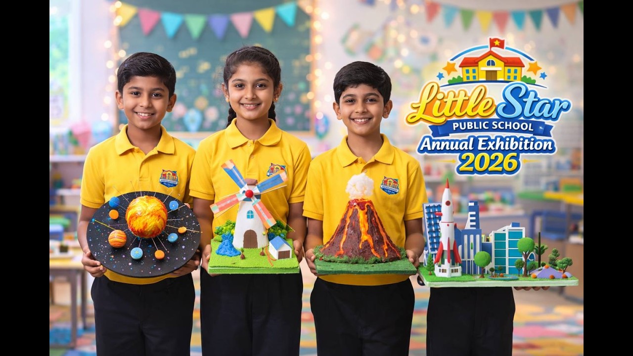 Little Star Public School Annual Exhibition 2026 | Creativity, Talent & Innovation Showcase 🎨✨