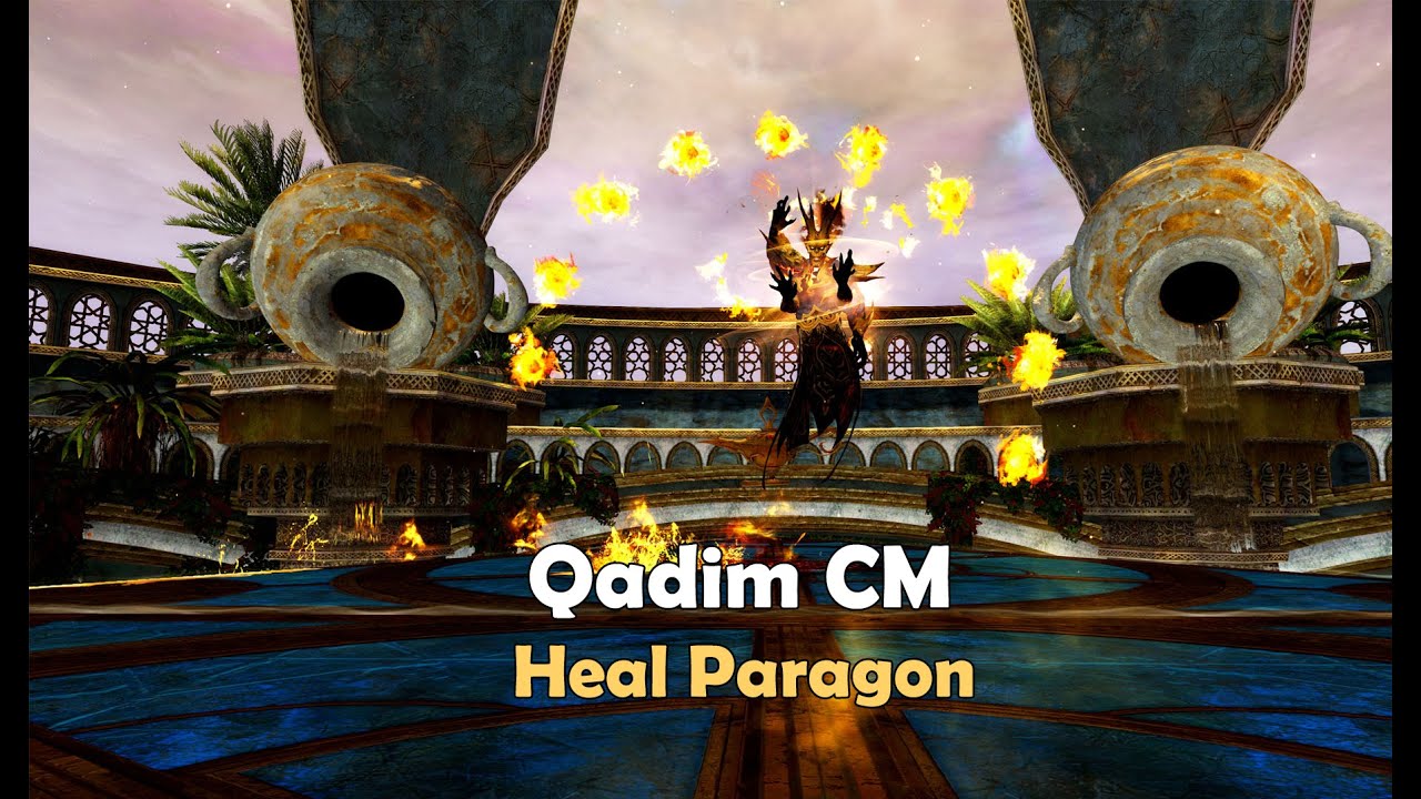GW2 | Qadim CM | Testing Heal Alacrity Paragon | Tank PoV