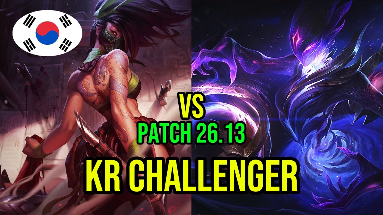 2649 LP Akali Mid vs Orianna | LNG BuLLDoG | KR Server | Patch 26.13