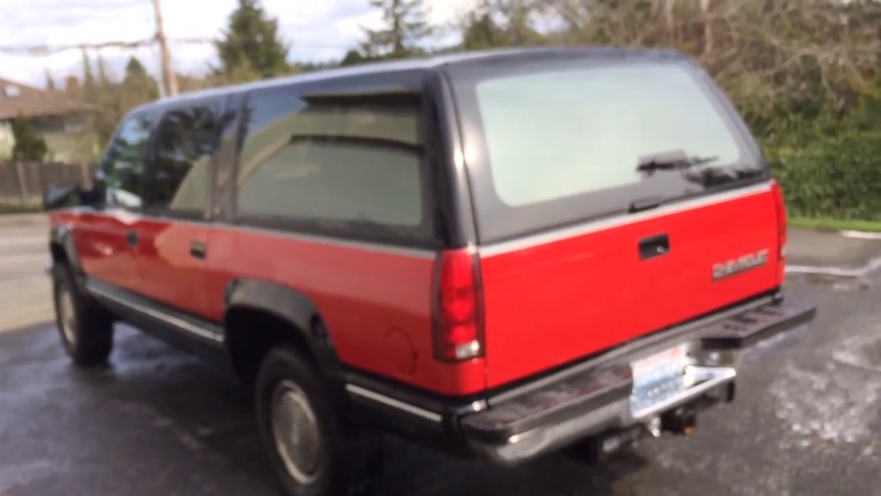 1992 K2500 Suburban Silverado 4x4 454
