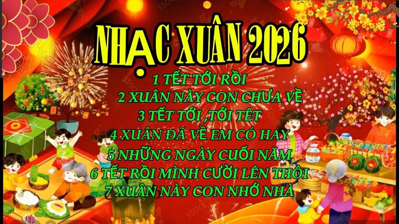 Liên Khúc Nhạc Xuân 2026 | Tết Về Rồi, Về Nhà Thôi #nhachaymoingay #music @tro-music9c #acoustic