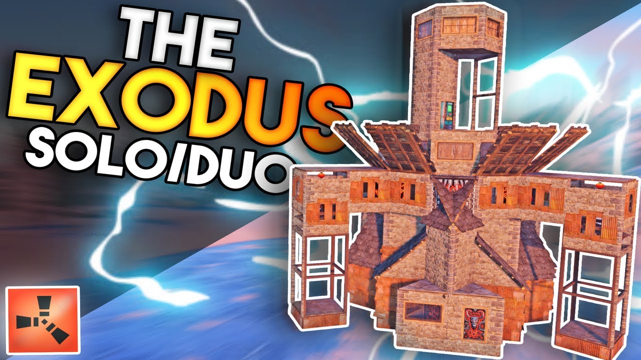 Rust Bunker Base Design for Solo/Duo players - Rust base building 2021