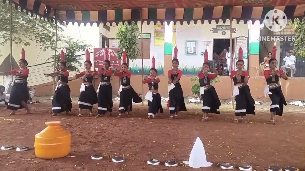 #Jijamata vidyamandir, Barshi#Dharashiv#समूहनृत्य